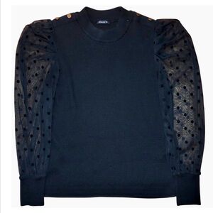 ROMAN puff sleeve sweater